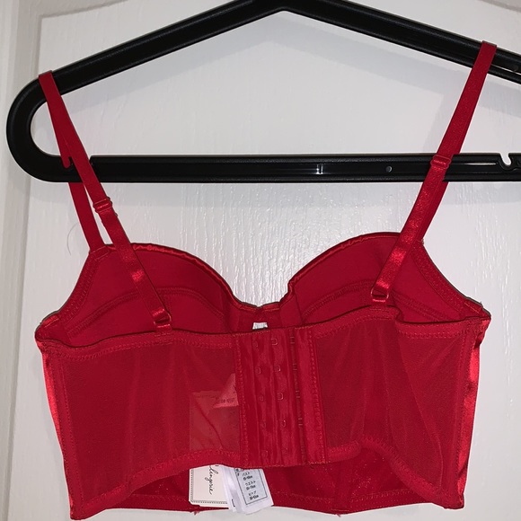 F21 Satin Bustier - Picture 5 of 7